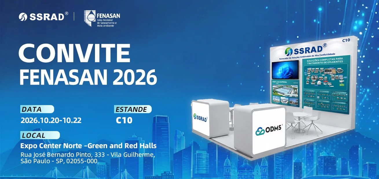 FENASAN 2026 invitation, October 20–22, booth C10, Expo Center Norte, São Paulo